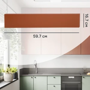 Konsensa Тара - терракотовый фасад для духового шкафа 59.7x16.7 см 89385586