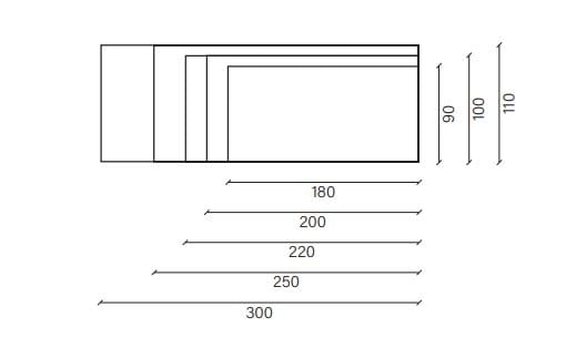 Прямоугольная столешница из дуба Devina Nais Free ARCH-00112127 - Вид №4