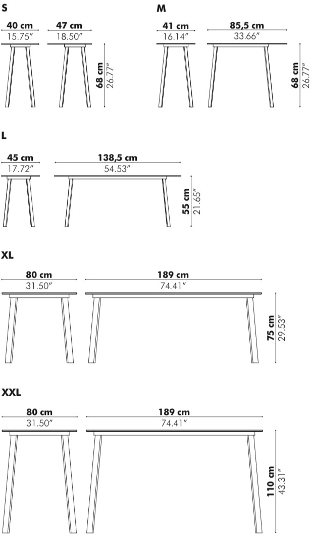BuzziSpace Прямоугольный журнальный столик из алюминия Buzzihub sun-id-1380116 - Вид №2