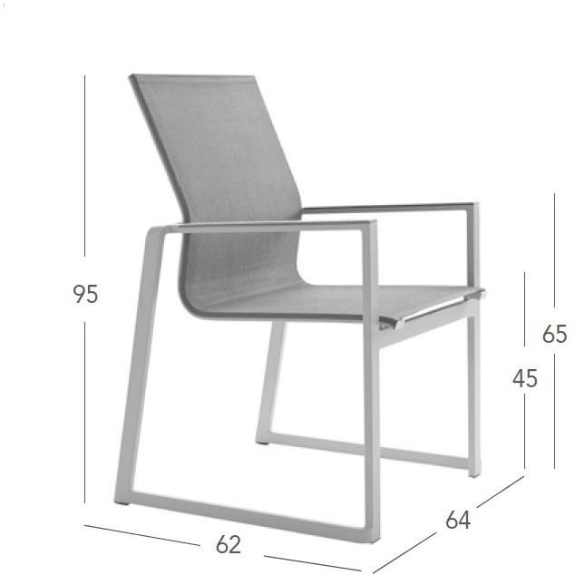 solpuri Стул-санки штабелируемый с подлокотниками Foxx sun-id-1367779 - Вид №7