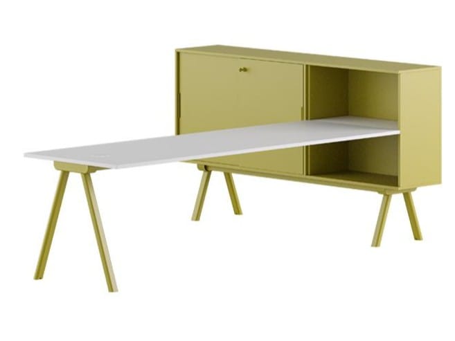 Рабочий стол со встроенной полкой GABER WORKSTATION 2027 SX ARCH-00031485 - Вид №2