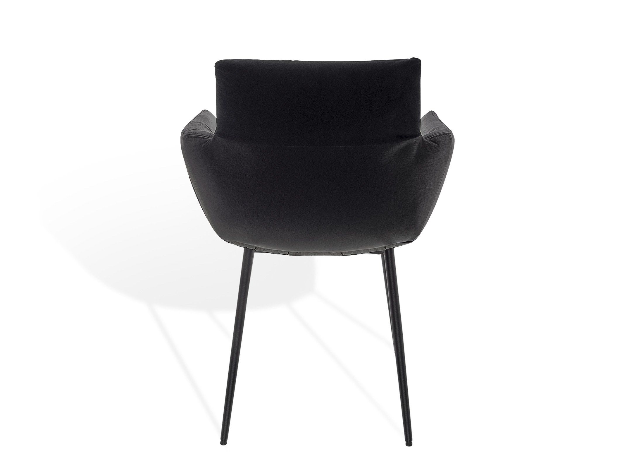 Мягкий стул с подлокотниками и основанием с 4 ножками KFF Faye ARCH-00120146 - Вид №10