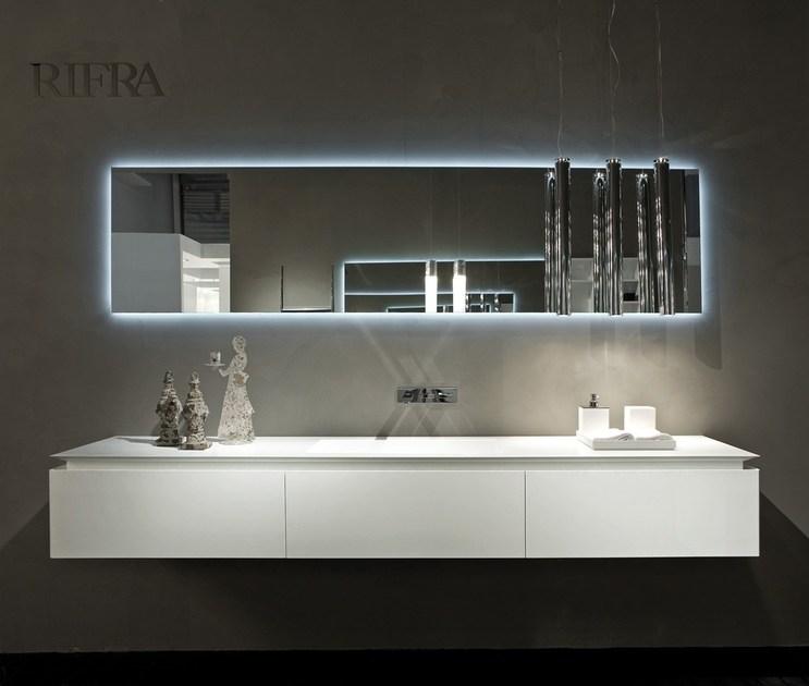 RIFRA Прямоугольное настенное зеркало для ванной sun-id-1483077 - Вид №5