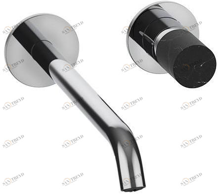 GUGLIELMI Смеситель для умывальника настенный на 2 отверстия Sprint color Fiin05899