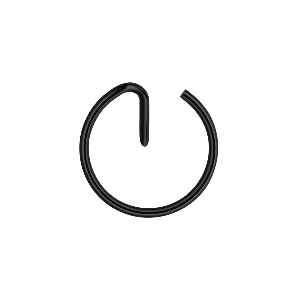 IDDIS Line - черное кольцо для полотенец в стиле минимализм 89379381 STLM-1585219
