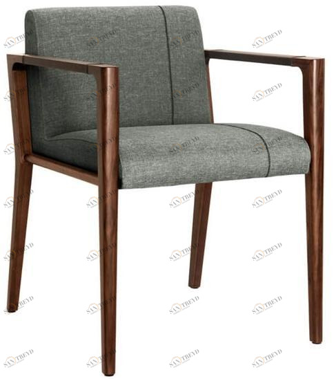 HC28 Cosmo Стул из ткани с подлокотниками Pianpian T12