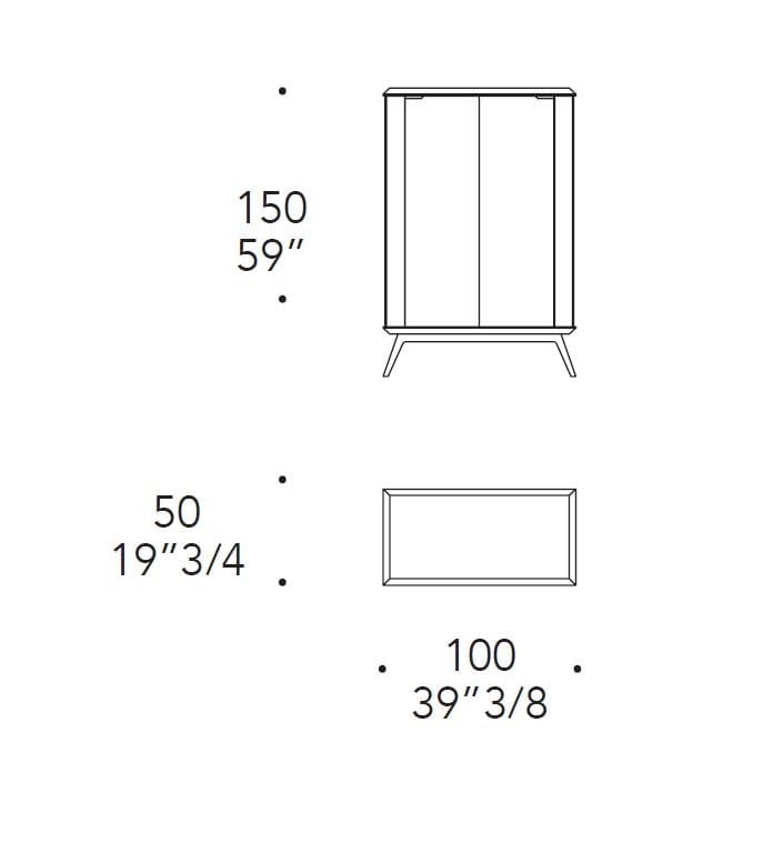 Витрина со встроенным освещением REFLEX ARCH-00012026 - Вид №2