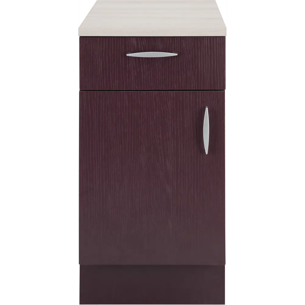 Шкаф напольный Delinia «Бургун» 40x85.2х60 см, ЛДСП, цвет бургун 82600385 STLM-2121638 Santreyd - Вид №3