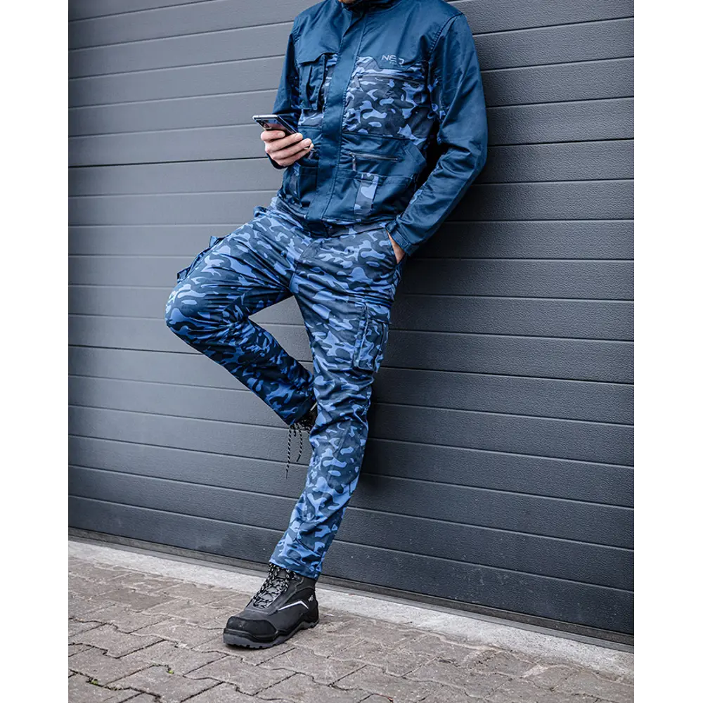 Толстовка рабочая Neo Tools Camo Navy цвет синий размер XXXL рост 190-193 см STLM-2058689 - Вид №9