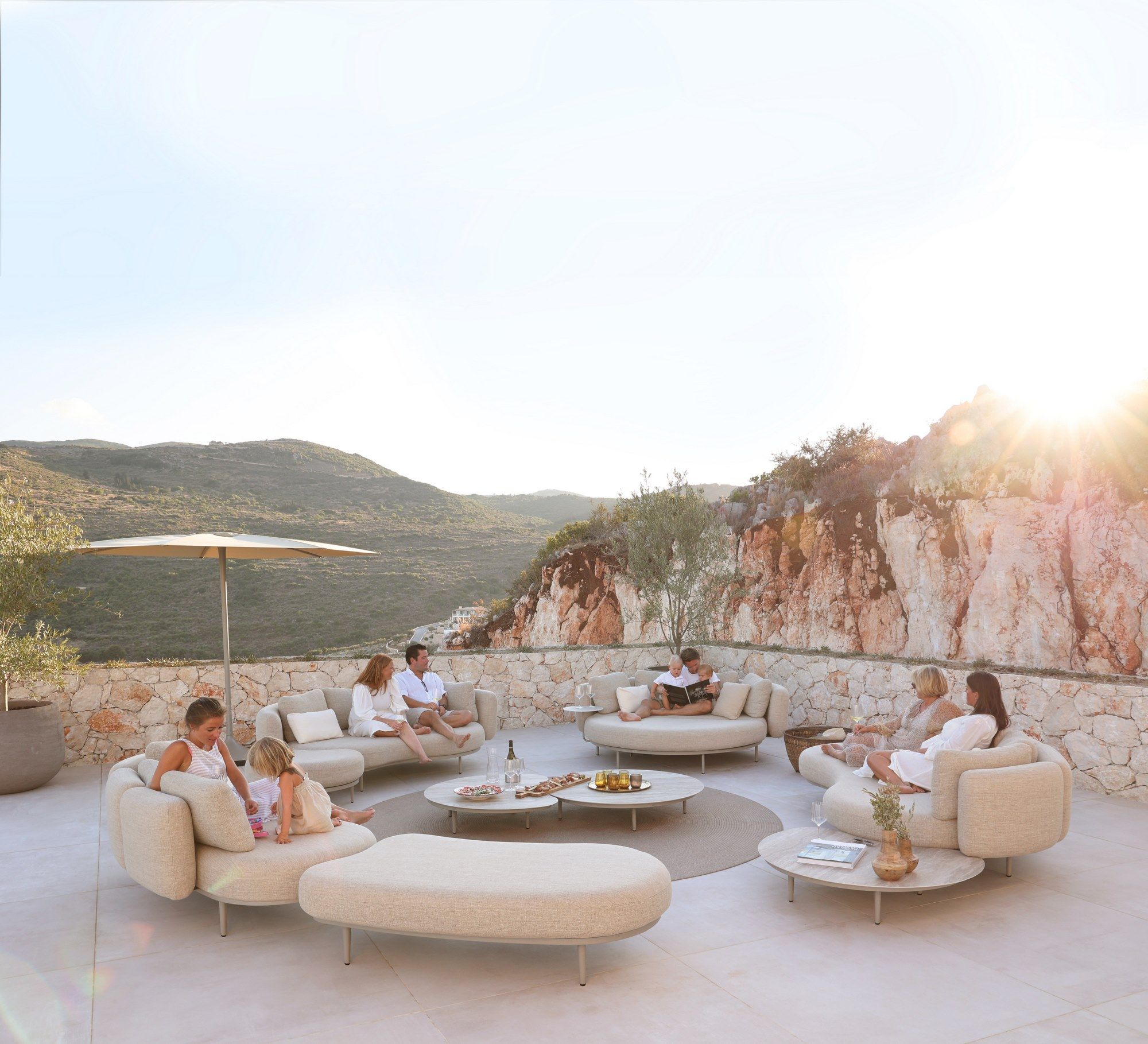 Гостиная ткань сад набор Royal Botania Organix Lounge ARCH-00144157 - Вид №11