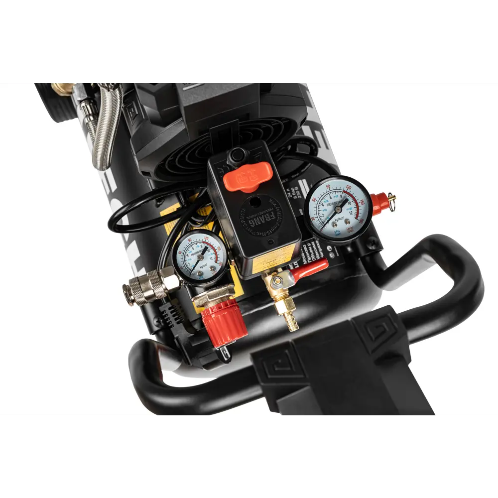 Компрессор сетевой поршневой безмасляный Elitech HD ACF 300-24S, 24 л 300 л/мин STLM-2106794 - Вид №7