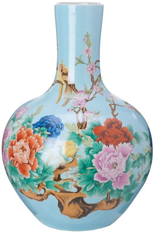 Pols Potten Фарфоровая ваза в восточном стиле  230-205-196  - Вид №1