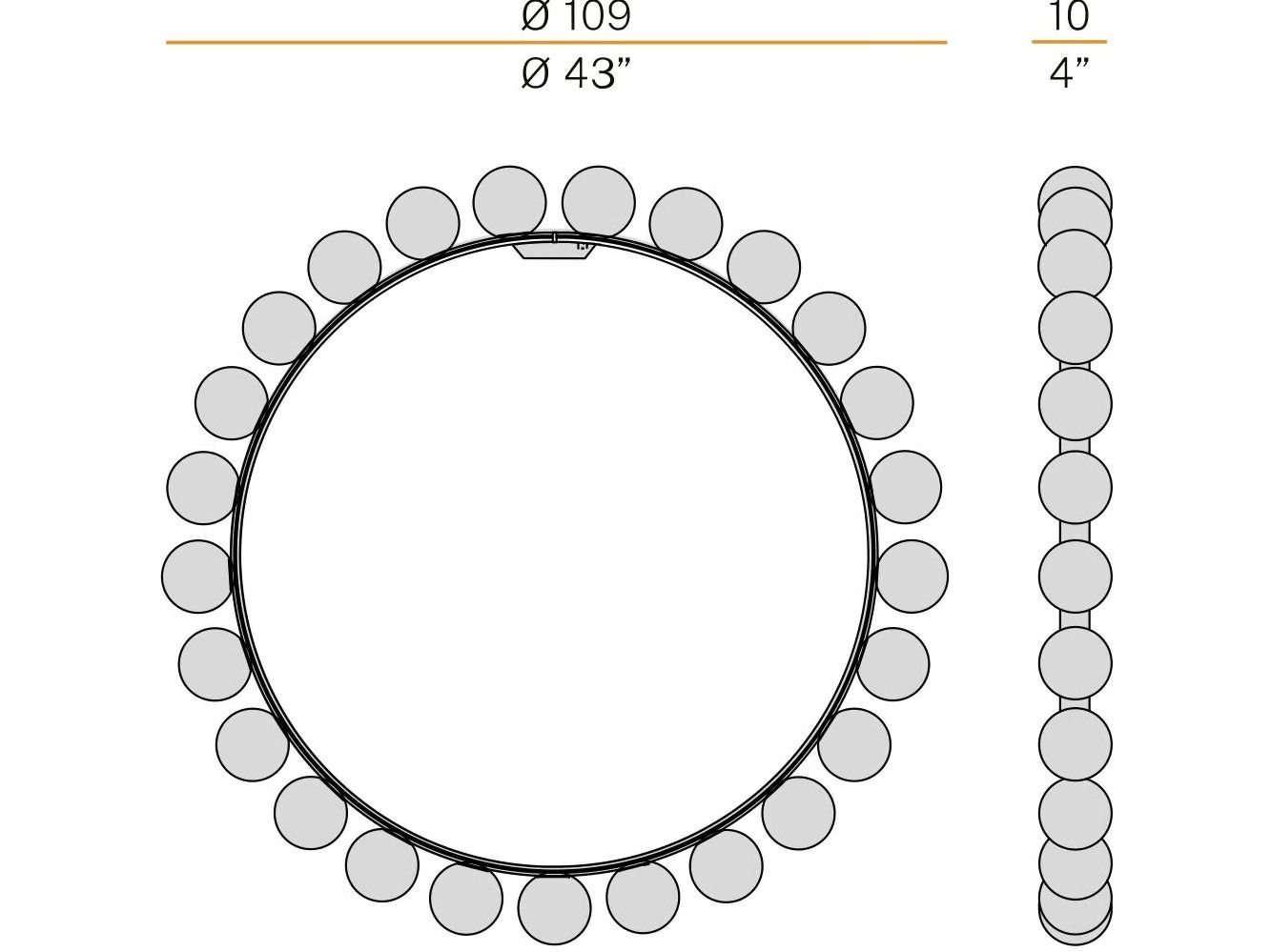 Выдувное стекло светодиодный подвесной светильник Panzeri Muranè R ARCH-00045083 - Вид №18