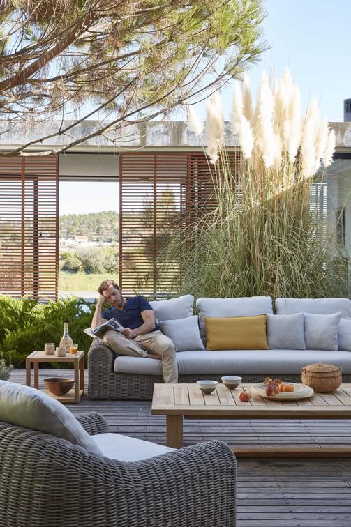 Журнальные столики teak 152см x 152см Manutti Siena MNST875 - Вид №7