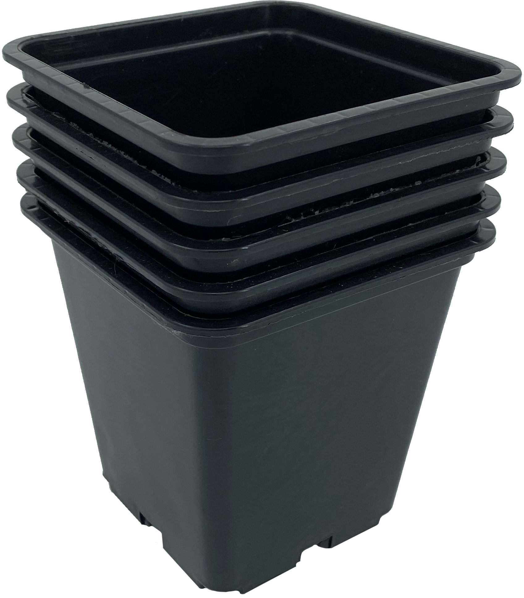 Горшки для рассады Santreyd квадратные 5 шт — надежный старт для растений 83433682