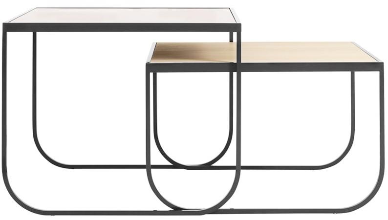 ASPLUND Квадратный стеклянный журнальный столик для гостиной Tati sun-id-1397523 - Вид №3