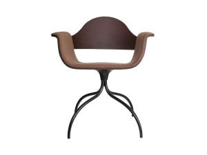 Поворотный стул с мягким сиденьем