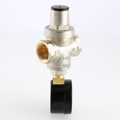 VT.088.N.0455SM Редуктор давления поршневой с манометром Valtec 1/2", без манометра  - Вид №7