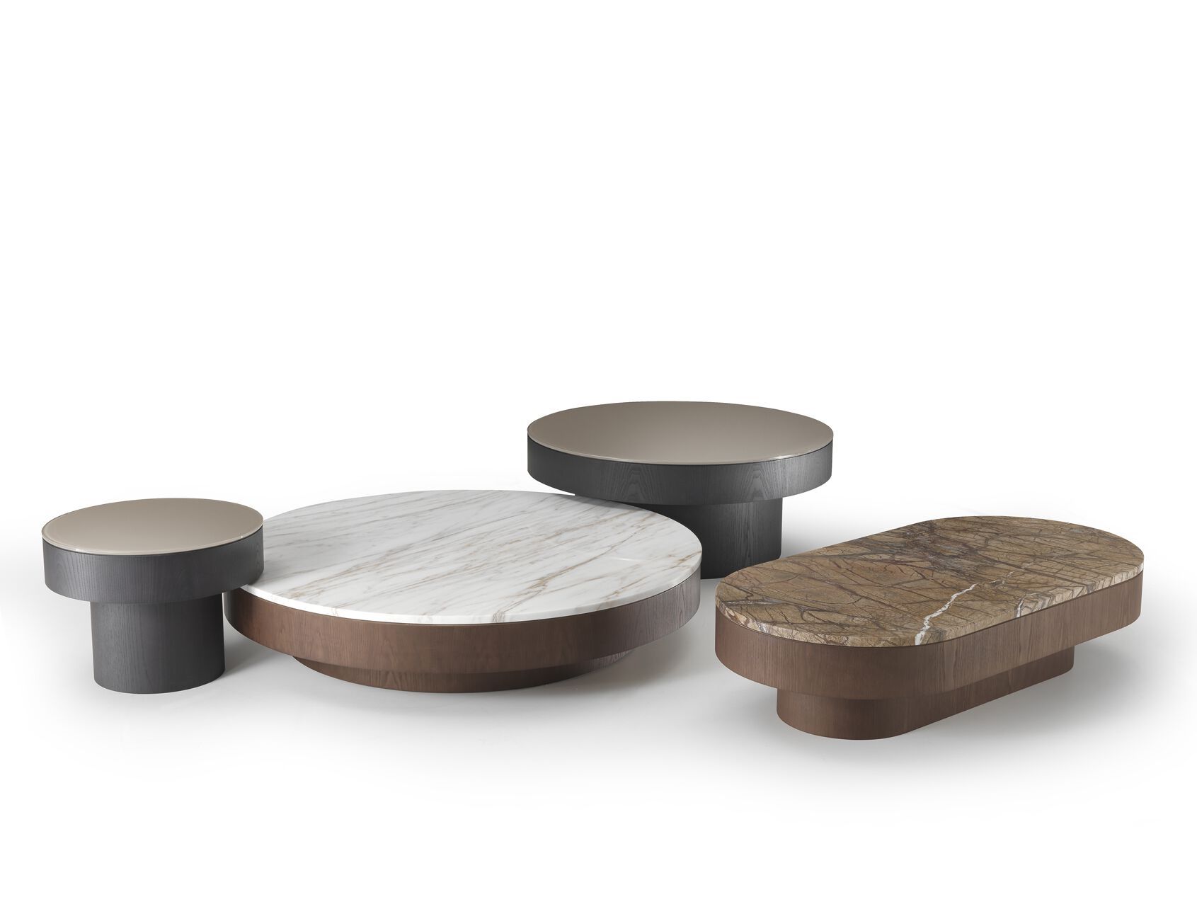 Овальный мраморный журнальный столик i 4 Mariani DOT ARCH-00043287 - Вид №1