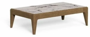 Talenti Прямоугольный журнальный столик из керамогранита Cruise teak Crultc160, crultc45