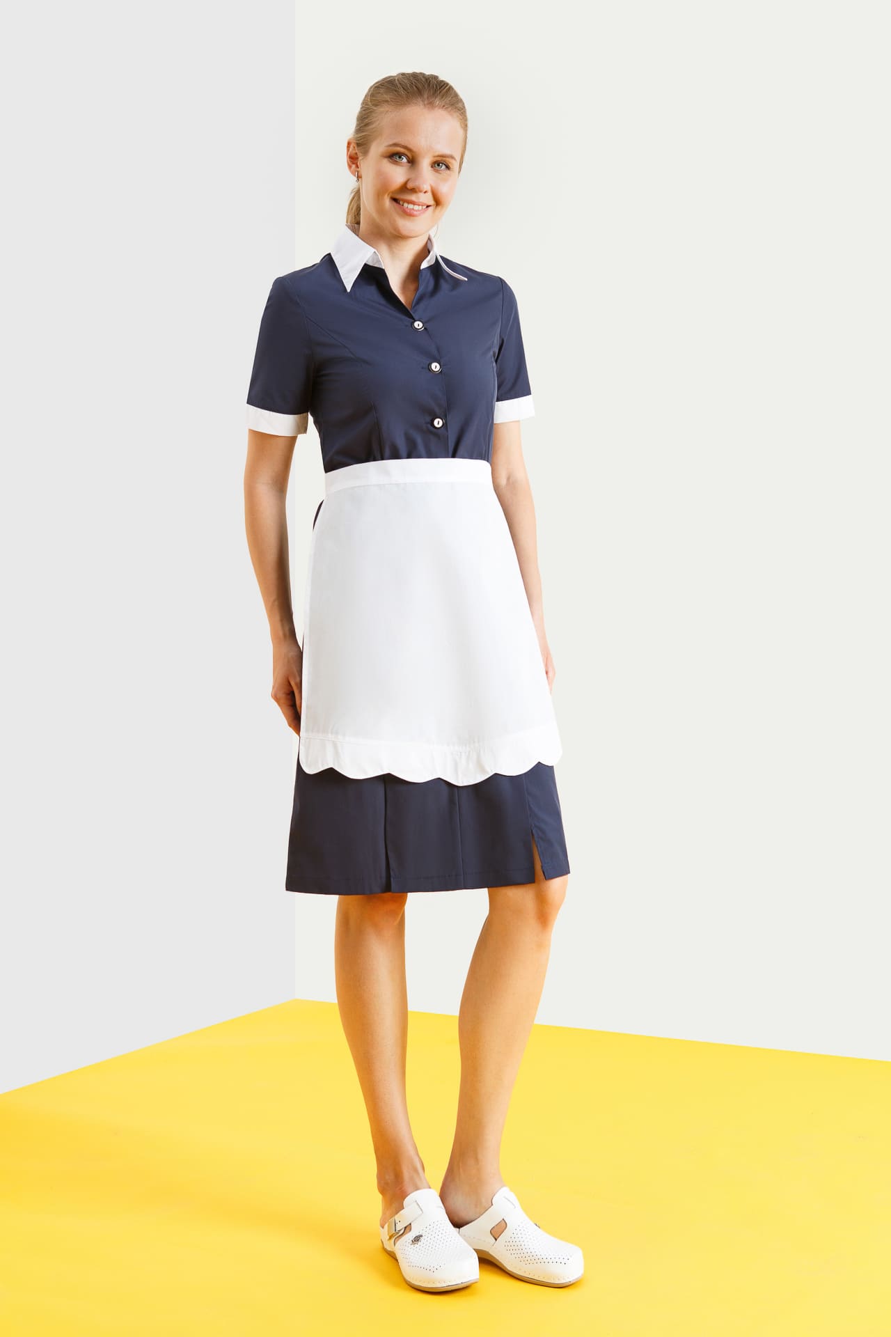 63436 Комплект NAVY (темно-синий) GRACE  Одежда для обслуживающего персонала  размер 54 (XXXL)  - Вид №4