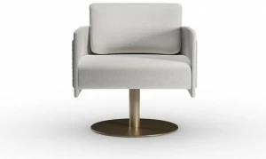 Reflex Вращающееся кресло из ткани с подлокотниками Amet