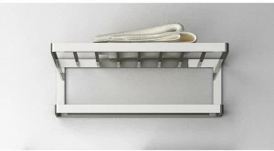 mg12 Держатель для полотенец / полка для ванной из латуни Deep