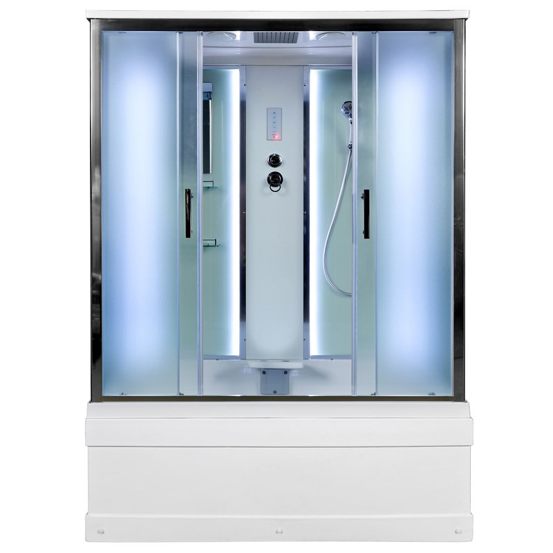 ЕМ1512 L с гм. и эл. Душевая кабина DETO Серия EM ЕМ4516 LED - Вид №1