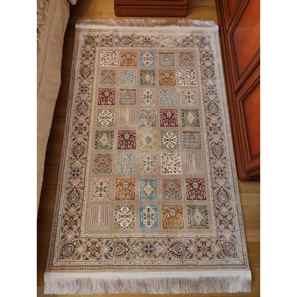 Ковер Mosaic 150x225 см полиэстер цвет бежевый 89409593 STLM-2098830 Santreyd  - Вид №4