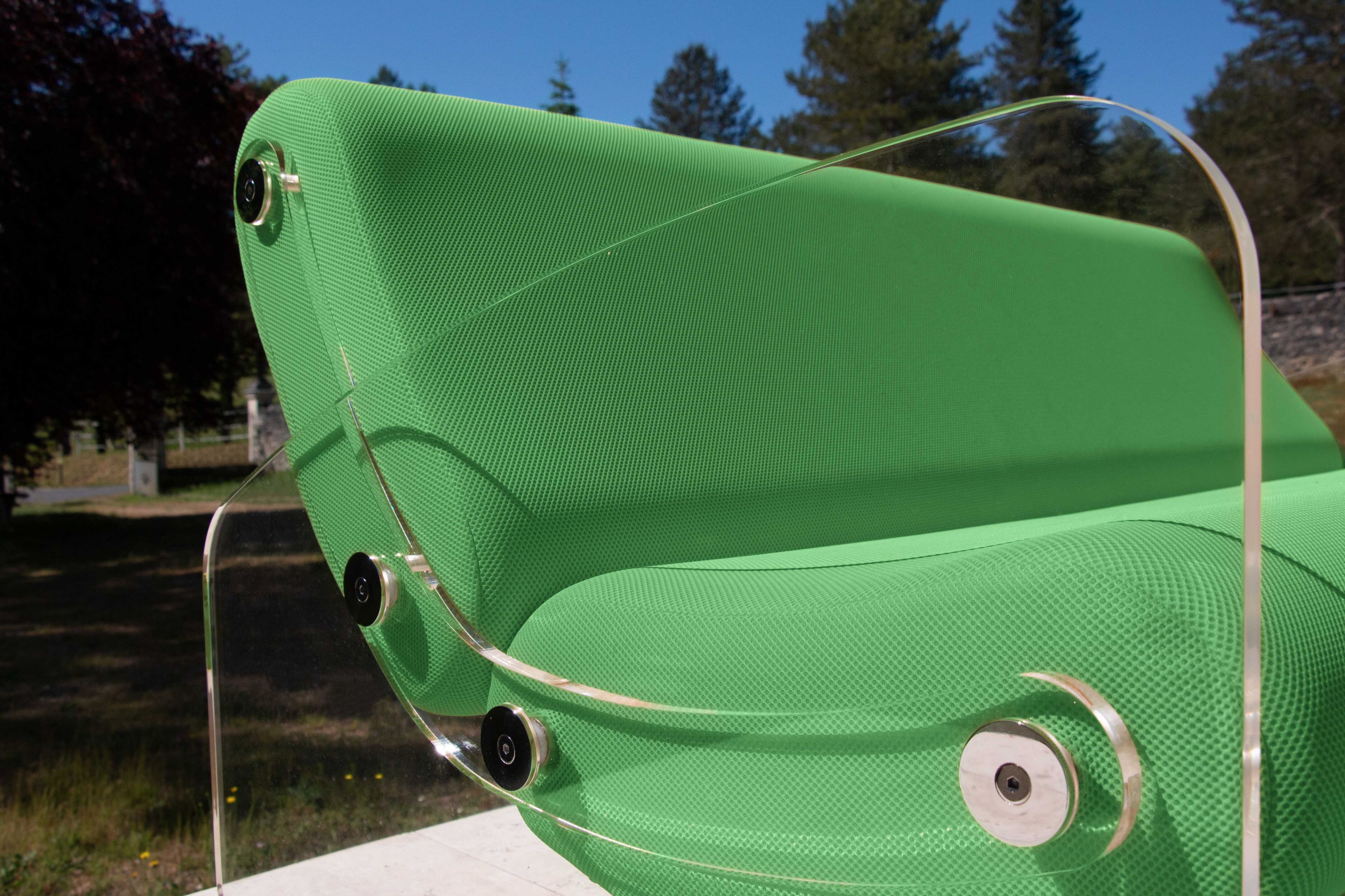 Кресло из ПММА и ткани с подлокотниками KUUMO MW03 ARCH-00148060 - Вид №5