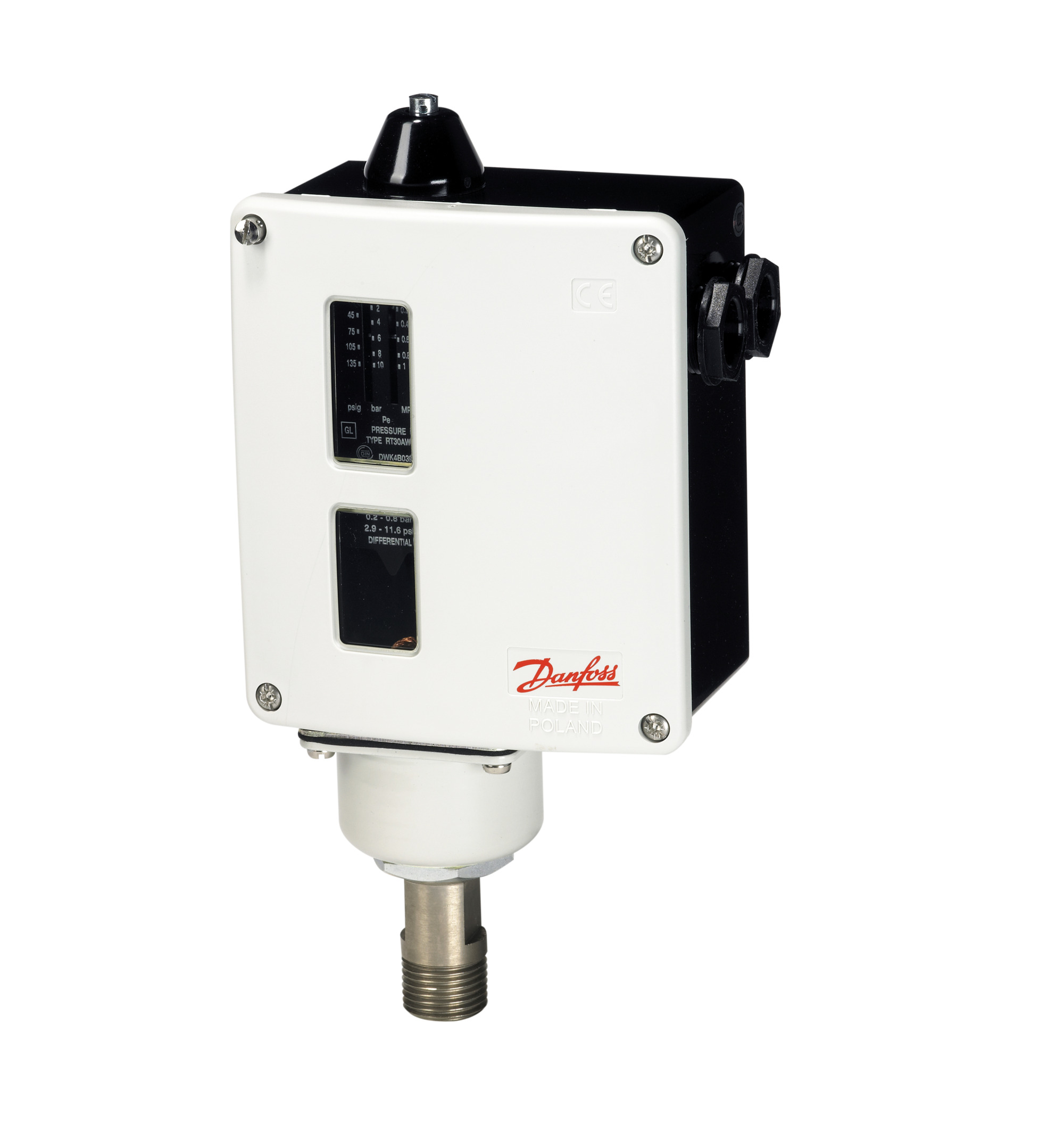 Danfoss RT — реле давления для тяжелых условий эксплуатации Реле давления RT 017-519166  - Вид №55