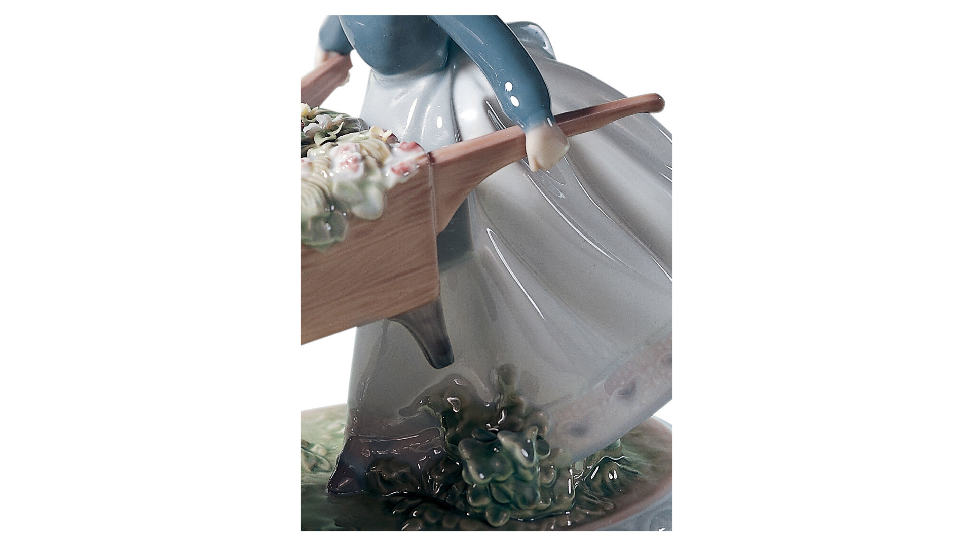 10668969 LLADRO Фигурка Lladro "Покатаемся!" 24x21см Фарфор Lladró  - Вид №4