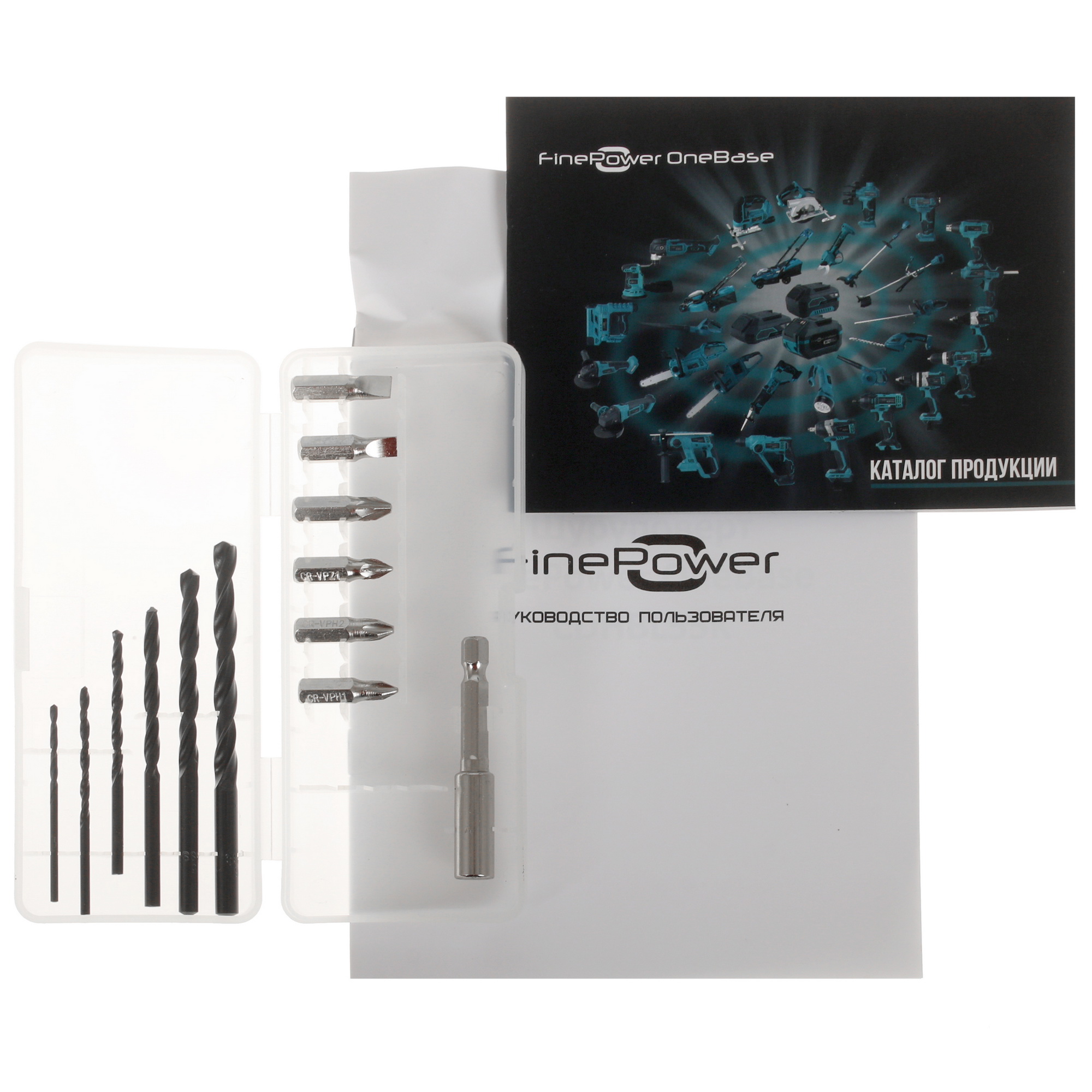 Дрель-шуруповерт FinePower CDHBL55K OneBase20 4747495 STDN-0132986 - Вид №6