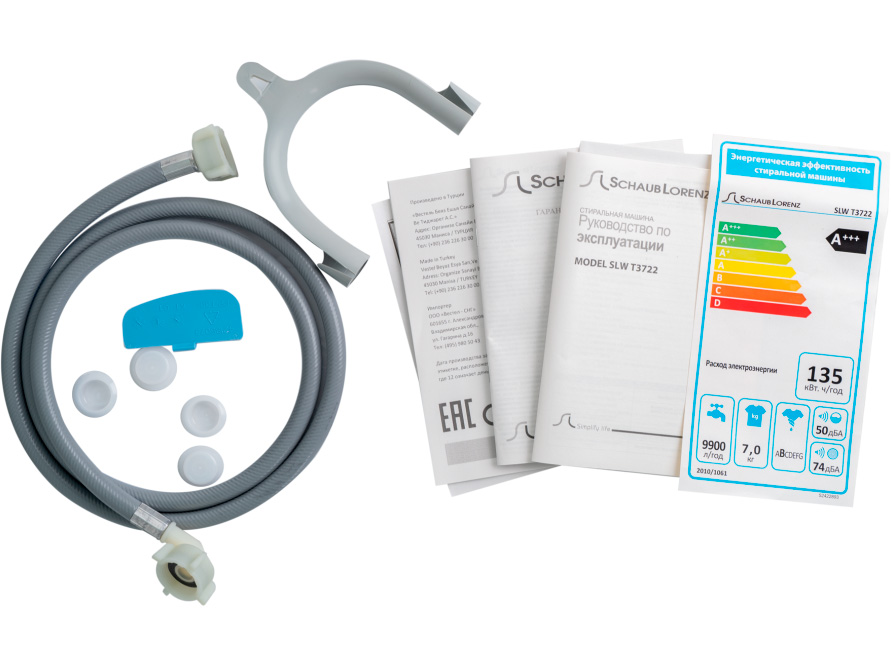 9920916 Стиральная машина Schaub Lorenz SLW T3722 белый STDN-0001604 - Вид №9