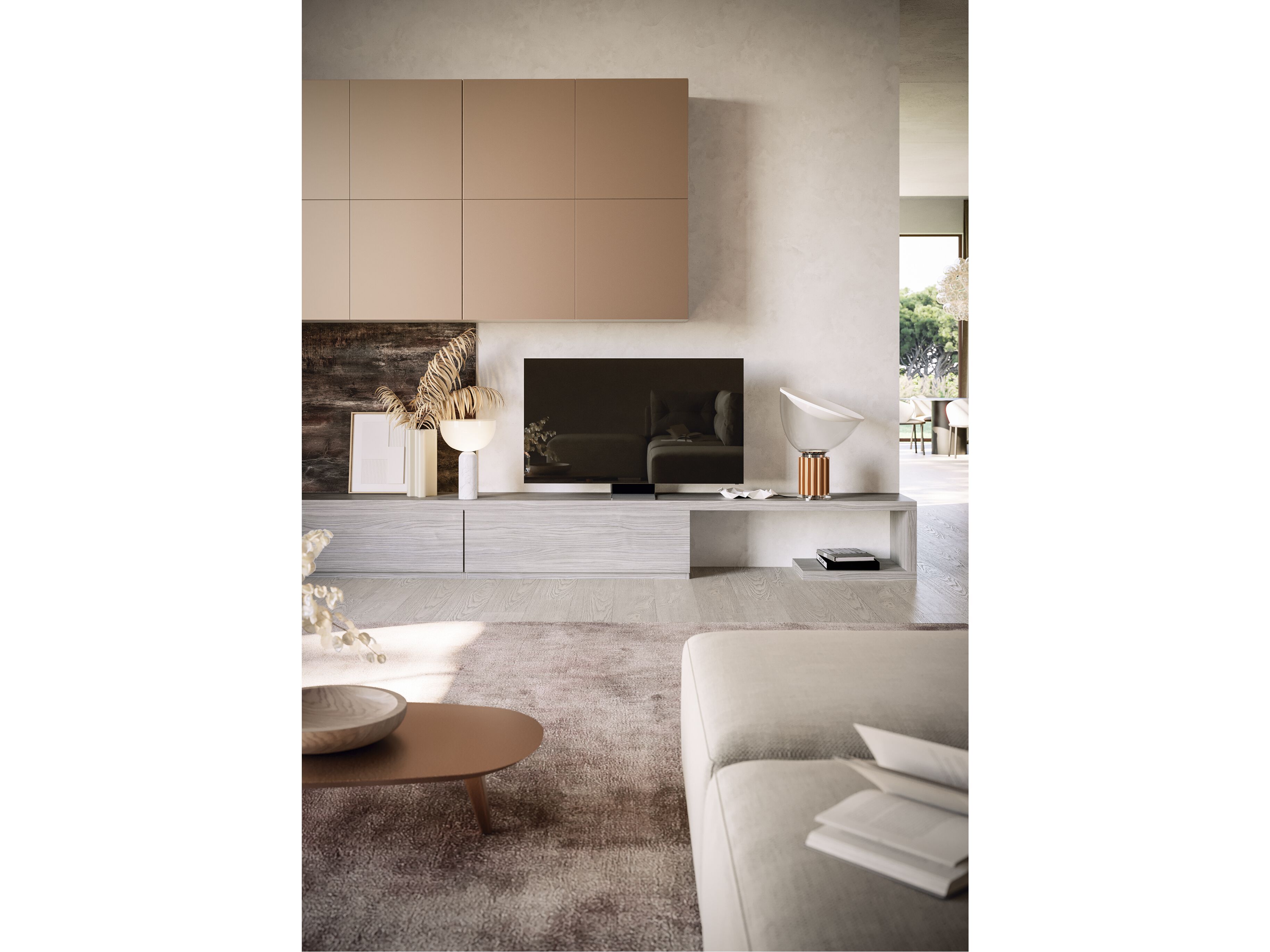 Оборудованная стена / книжный шкаф Giessegi день за днем ARCH-00149919 - Вид №3