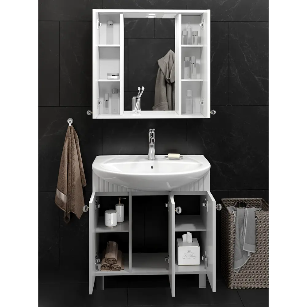 Тумба Santreyd Роллс для раковины с системой хранения 85235137 STLM-0060282 - Вид №4