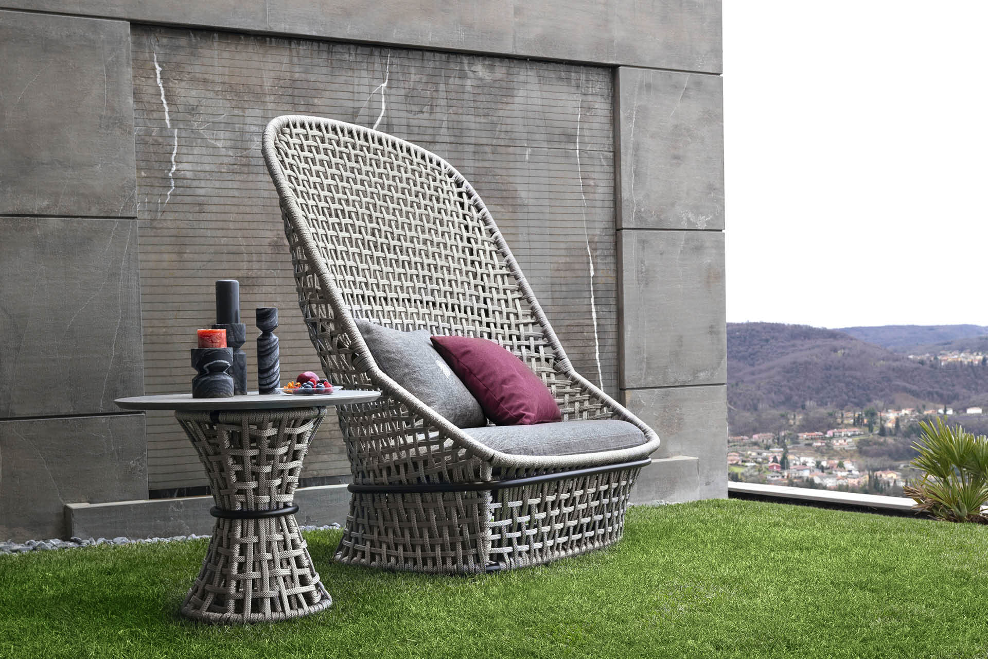 GRST3 Dune кресло с высокой спинкой - giorgio collection OUTDOOR - Вид №3