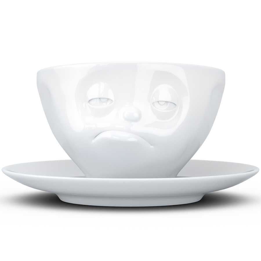 T01.45.01 Чайная пара tassen snoozy 200 мл белая Tassen by FIFTYEIGHT PRODUCTS 