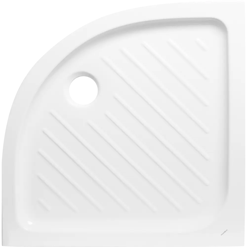 Душевой поддон Vidima Fresh W833461 керамический 80x80 см 1/4 круга 82309359 STLM-2005012 - Вид №2