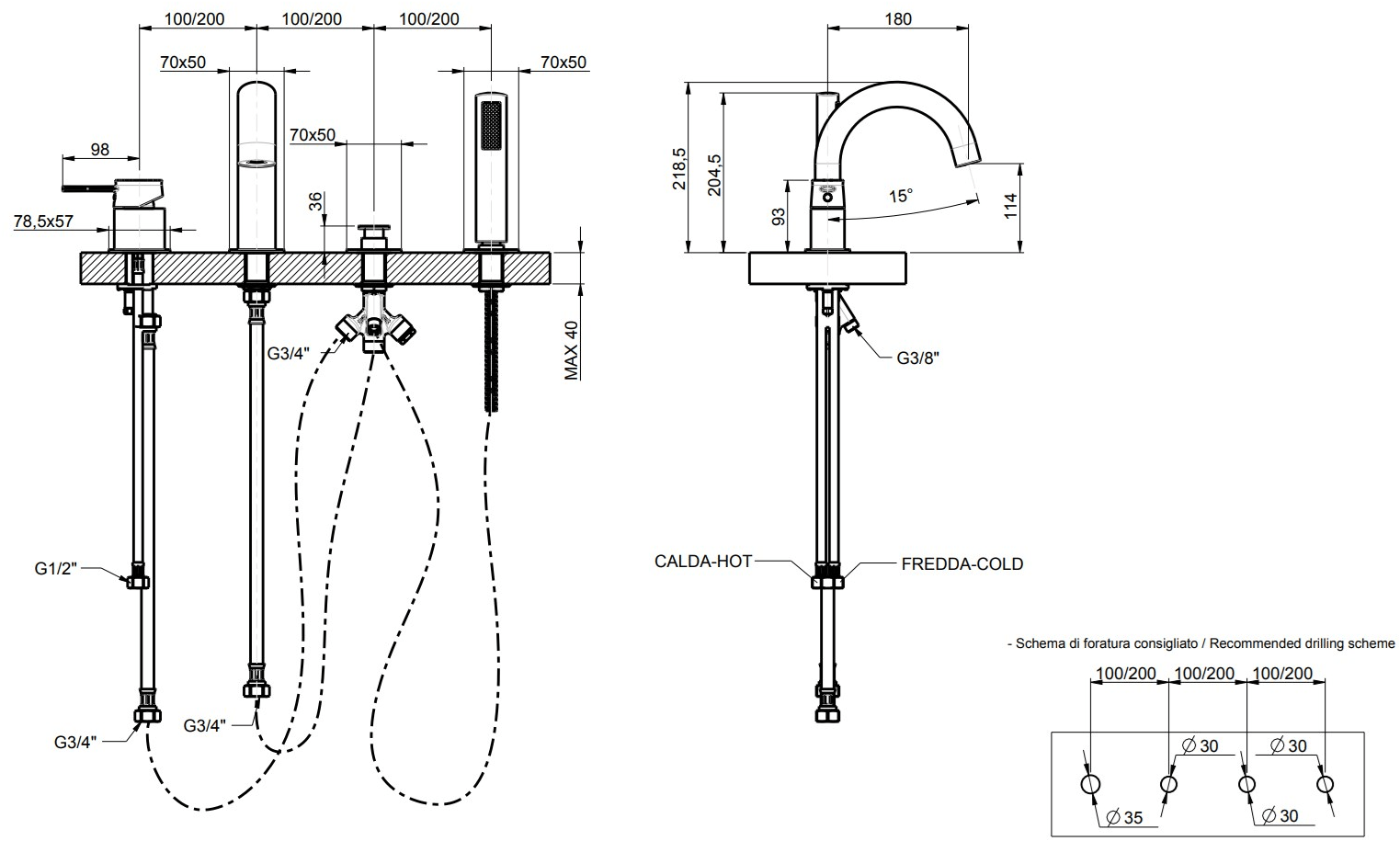 Rubinetterie Frattini Аккумулятор для бассейна Delizia sun-id-1366255 - Вид №1