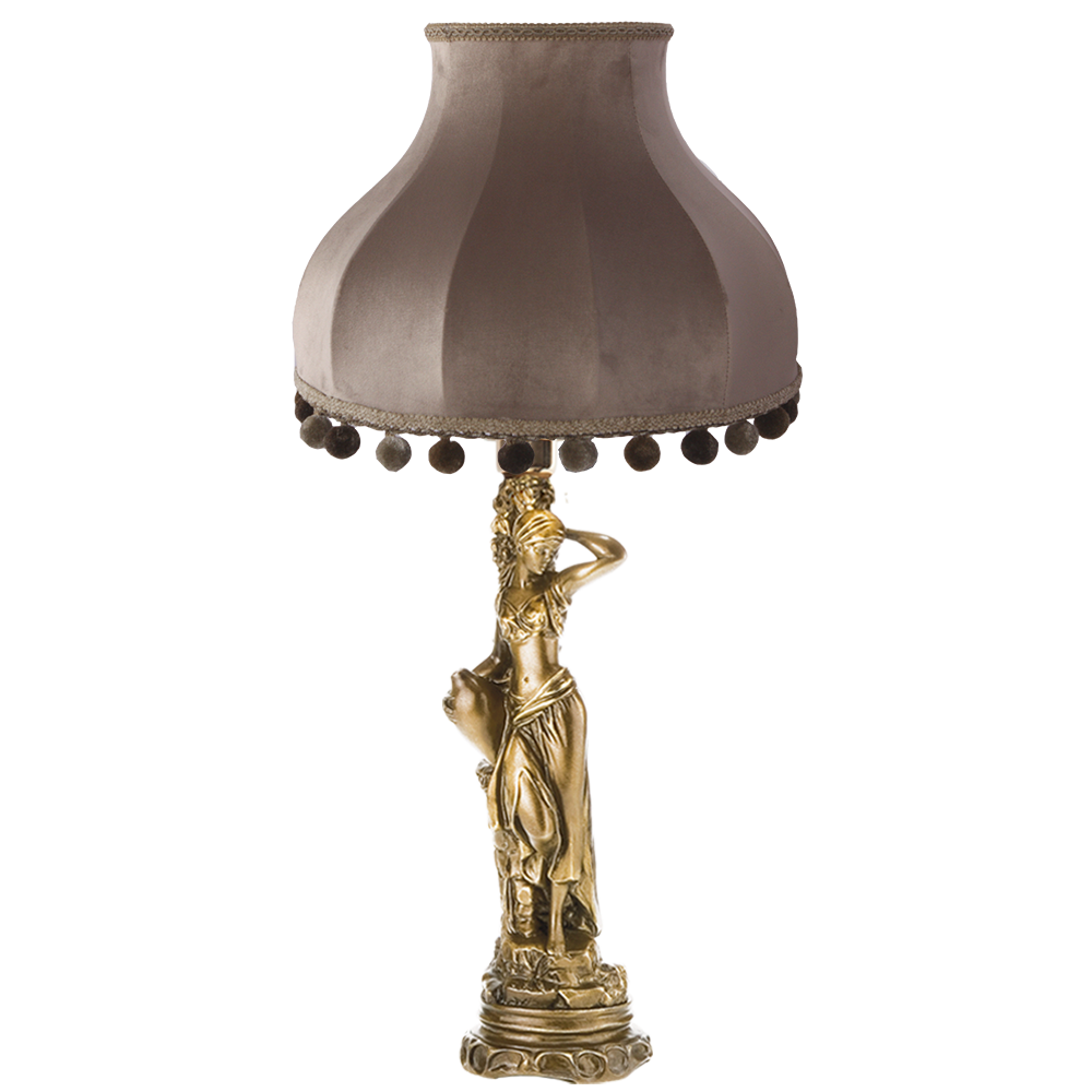 32016,34074 Настольная лампа Девушка с кувшином Классика Капучино BOGACHO 4627138210659, 4627155810764