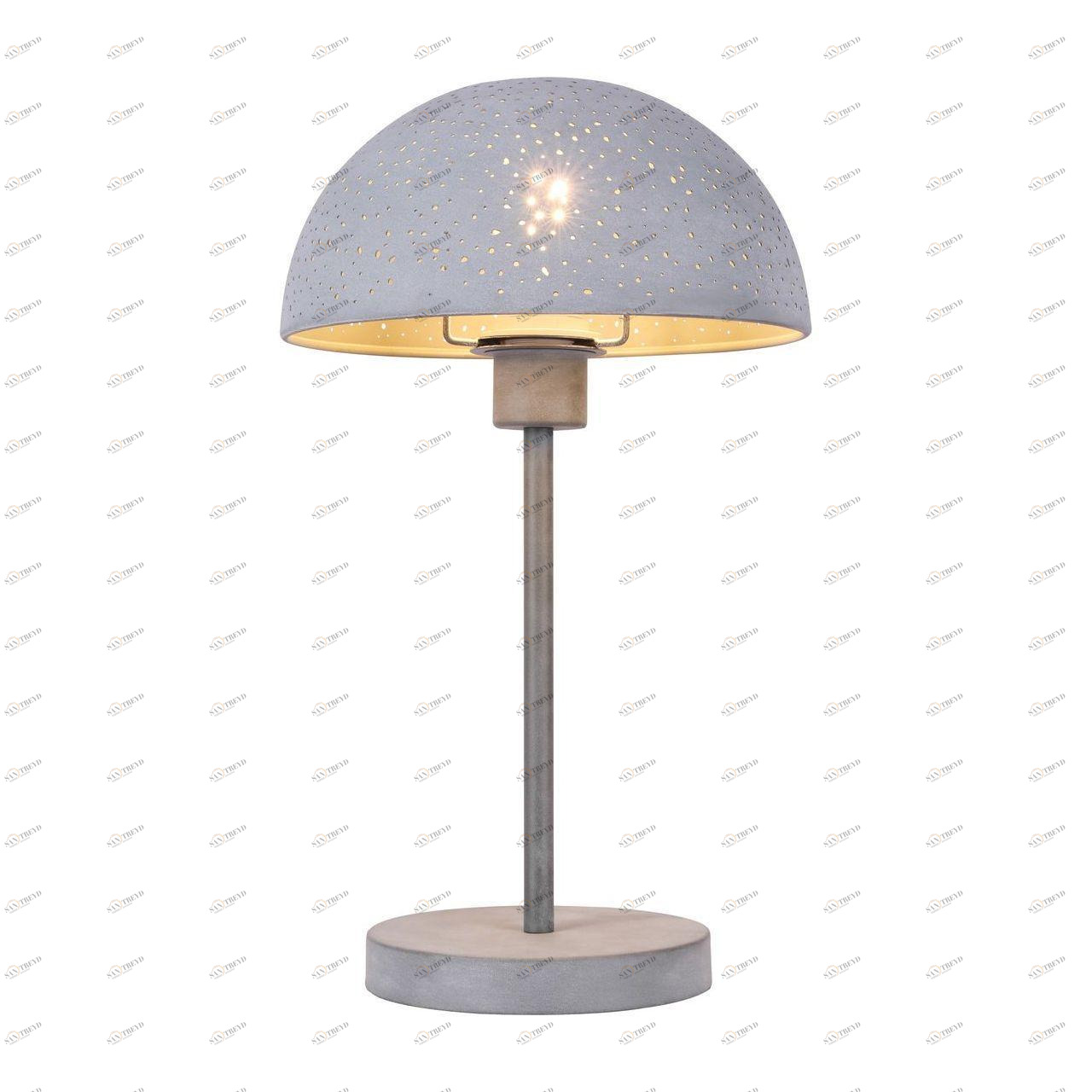 Настольная лампа Globo Fabian 54653T GLOBO КЛАССИЧЕСКИЕ 195016 Серебро;серый Ceramica Globo 