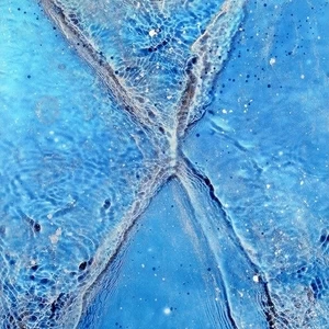 Арт-панель на холсте Alex Turco Liquid Dreams Blue Crossing