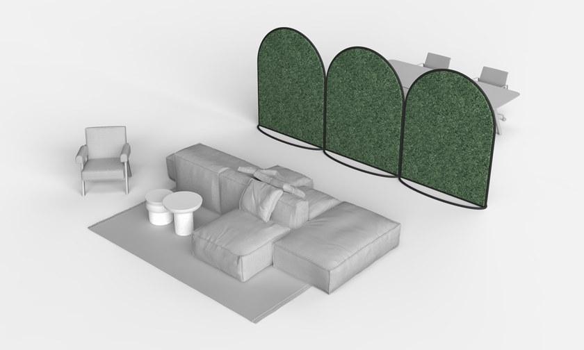 GREEN MOOD Звукопоглощающая перегородка для офиса G-line sun-id-1424614 - Вид №17