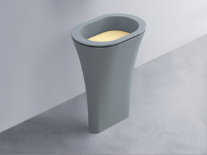 AMLA65-BR+AMPILO-CN+AMCOLO-BR Раковина Amedeo Ovale отдельностоящая cielo Enjoy + Amedeo