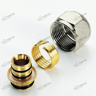 Евроконус для м/пл.трубы и PEX 20(2.0)x3/4" EK TIEMME 1440003