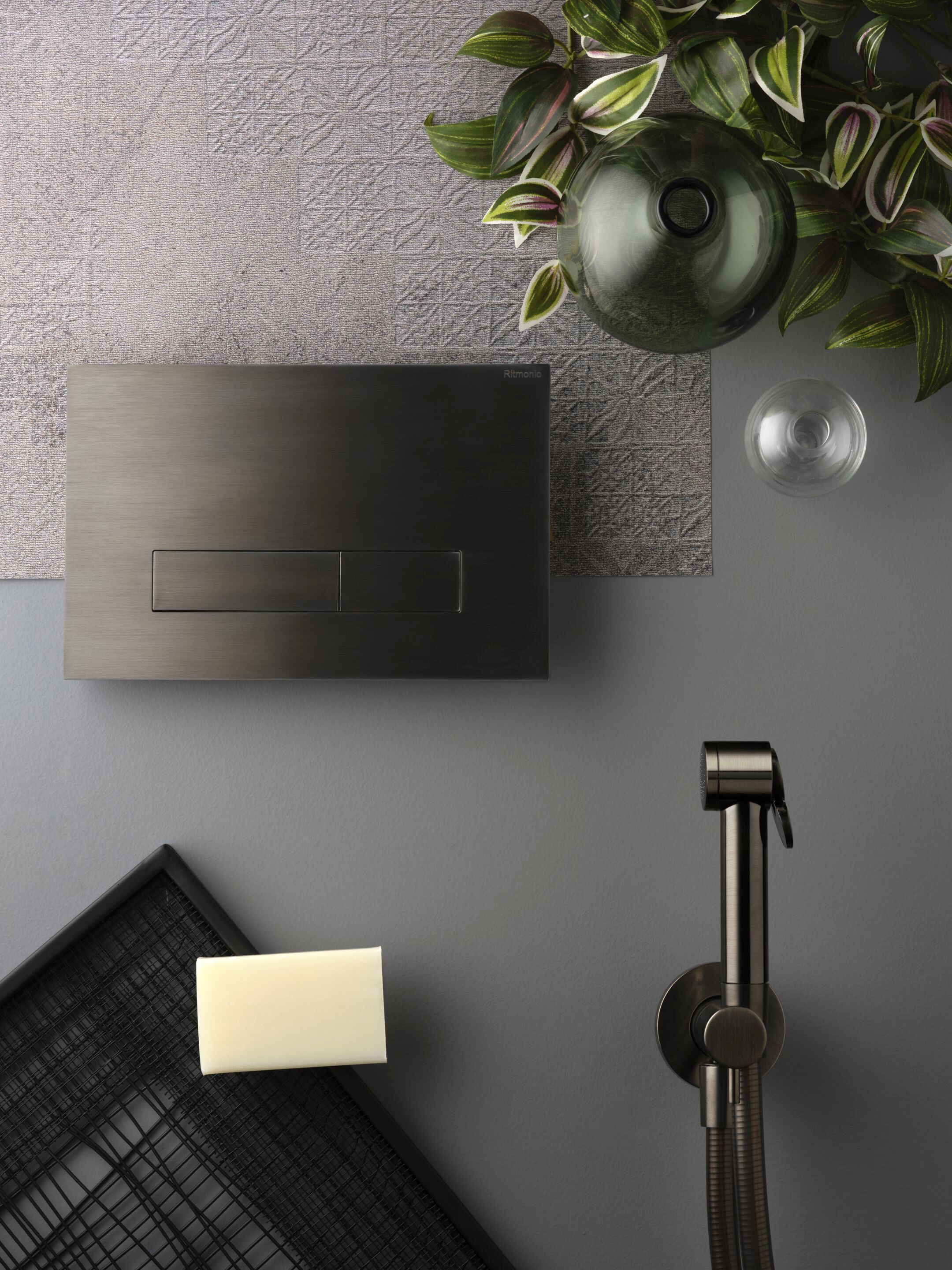 Панель управления туалетом из нержавеющей стали Ritmonio аксессуары для ванной комнаты ARCH-00088920 - Вид №2