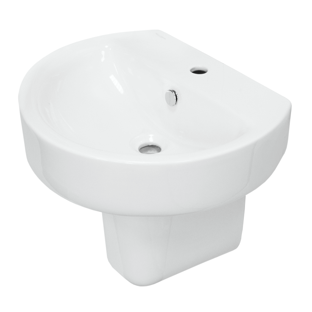 BSTSLWB03 Полупьедестальный умывальник Best SANITA LUXE  - Вид №1