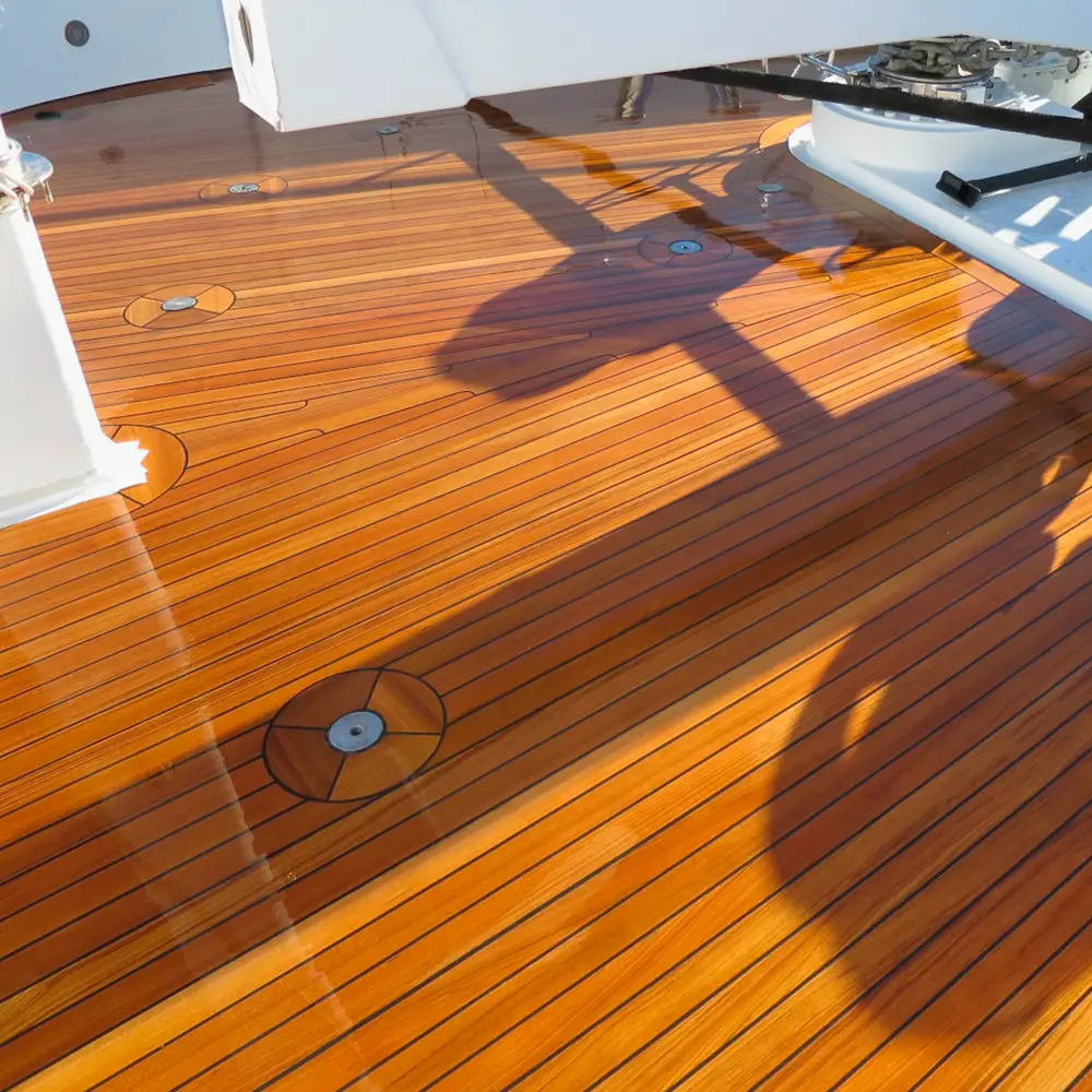 Яхтный лак Linnimax глянцевый прозрачный 2,5 л для надёжной защиты древесины 89349684 STLM-0852799 - Вид №4