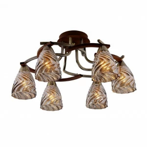 Потолочная люстра Silver Light Blanka 229.52.6 SILVER LIGHT BLANKA 183338 Коричневый